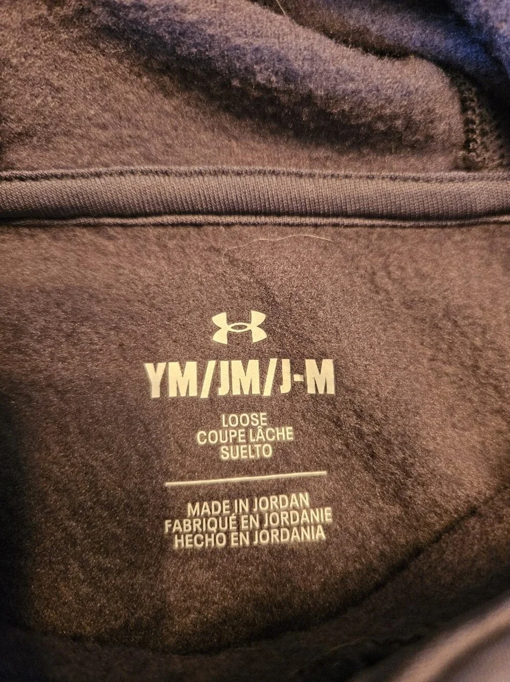 Under Armour Logo Hooded Pullover - Slate Gray